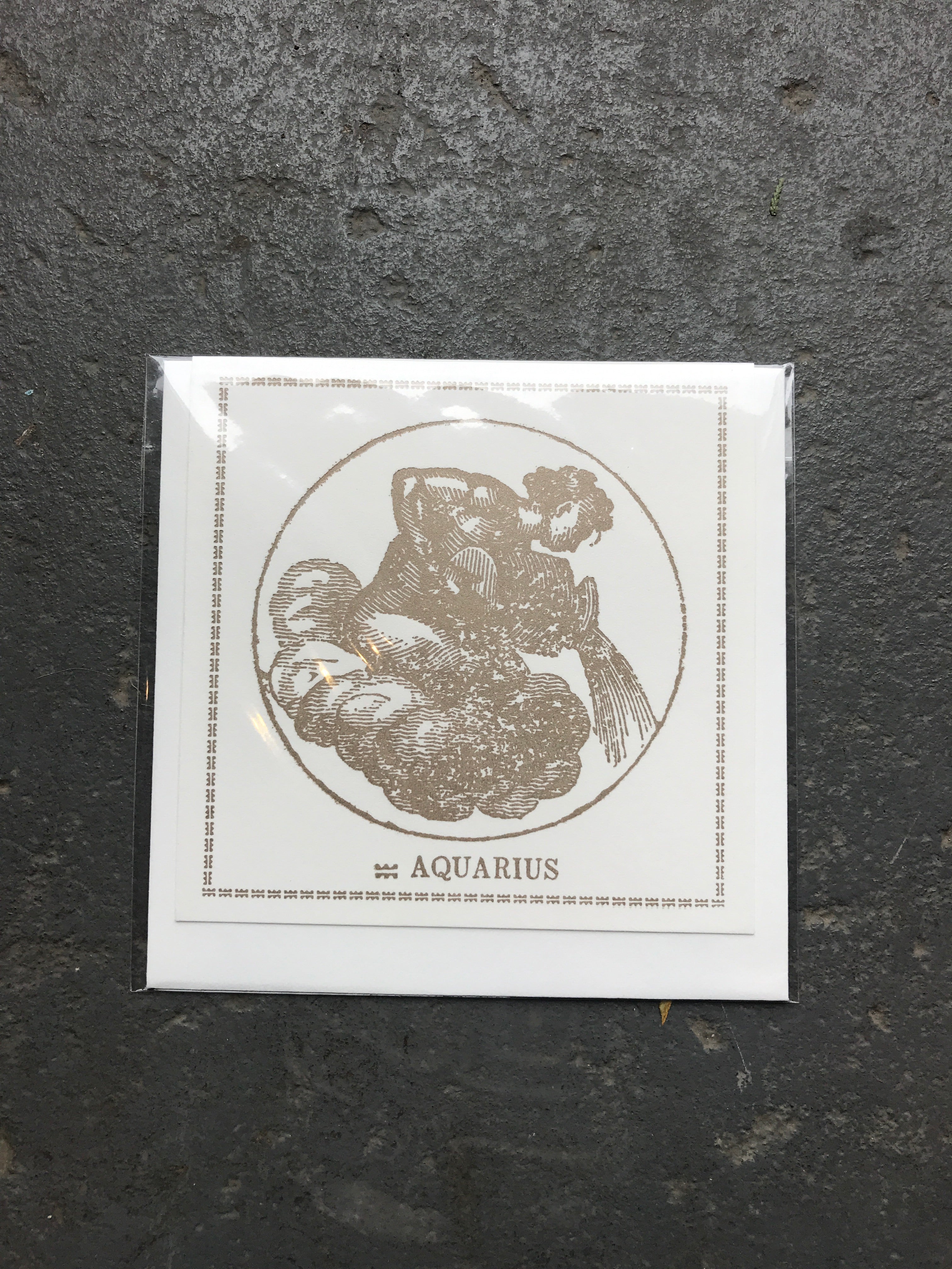 Margins Letterpress Greeting Cards - CARAVAN OUTPOST