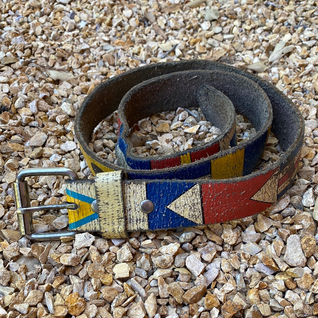 Vintage Deluxe Leather Belt - CARAVAN OUTPOST