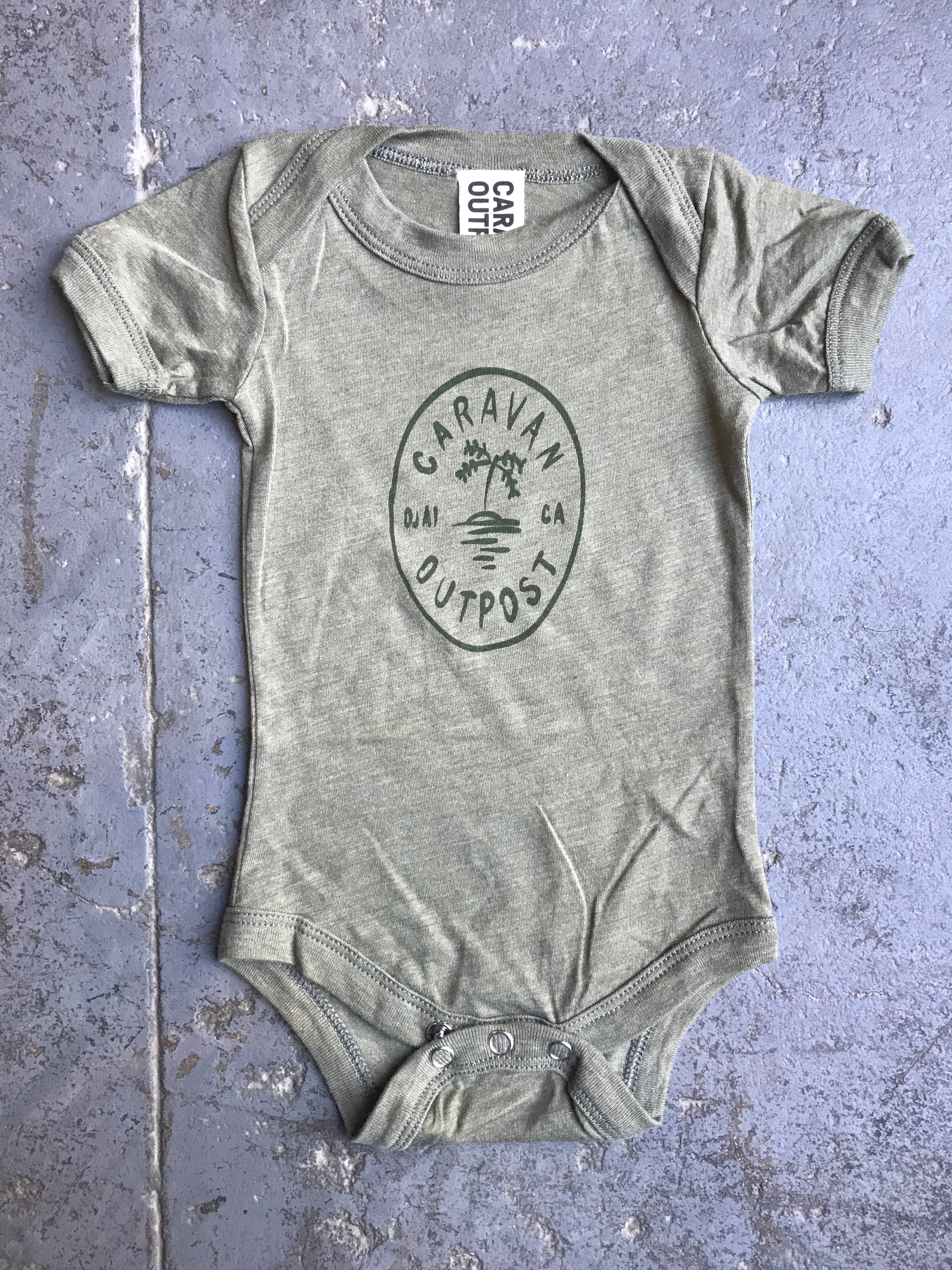 Caravan Outpost Triblend Onesie - CARAVAN OUTPOST