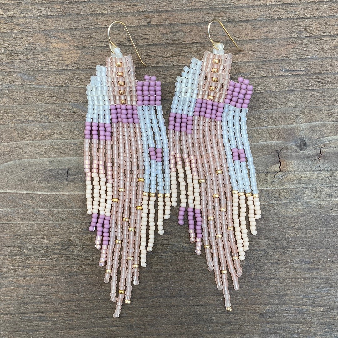 Weave Gold Desert Chandelier Earrings - CARAVAN OUTPOST