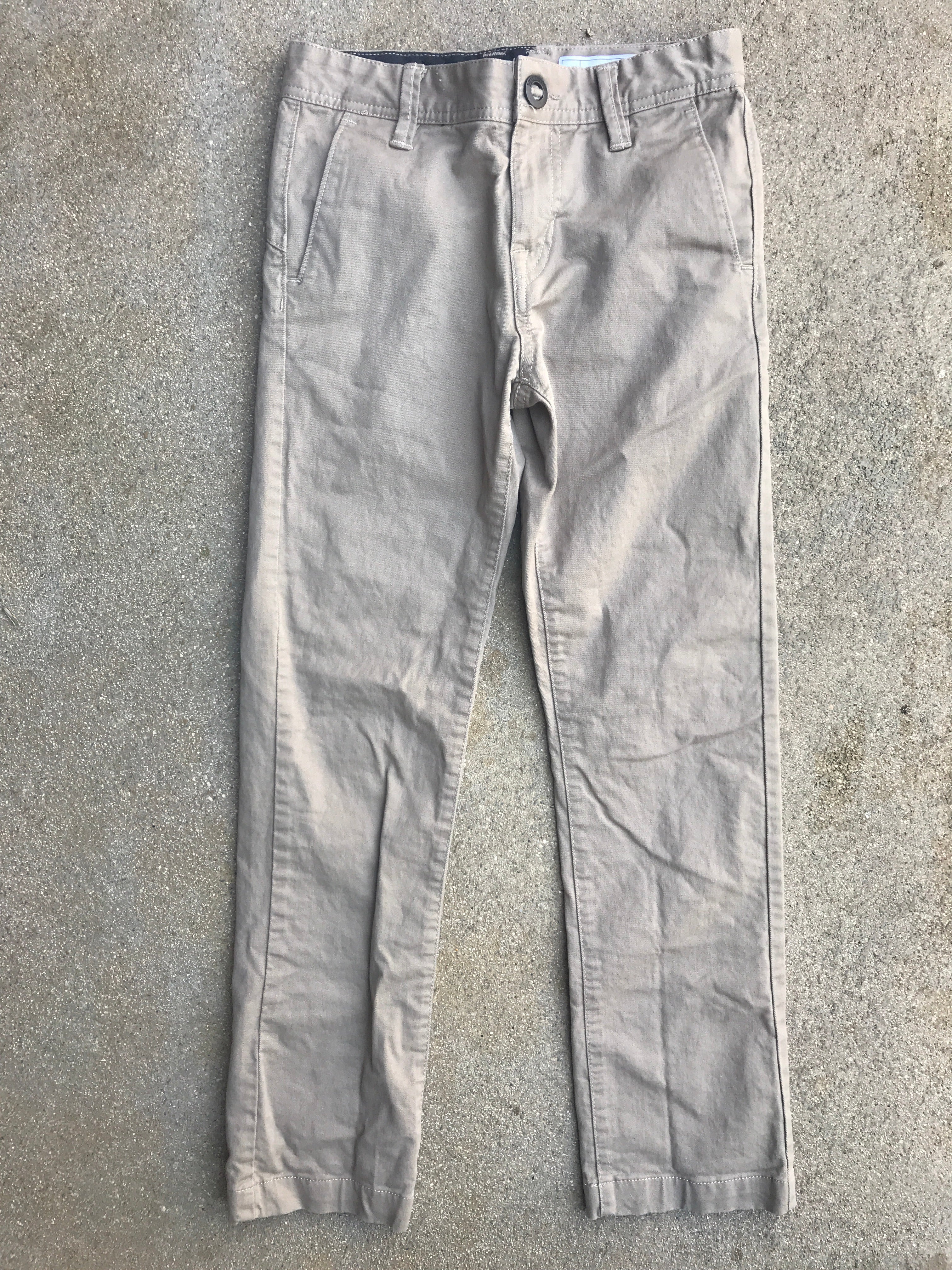Volcom Kids Slim Khakis - CARAVAN OUTPOST