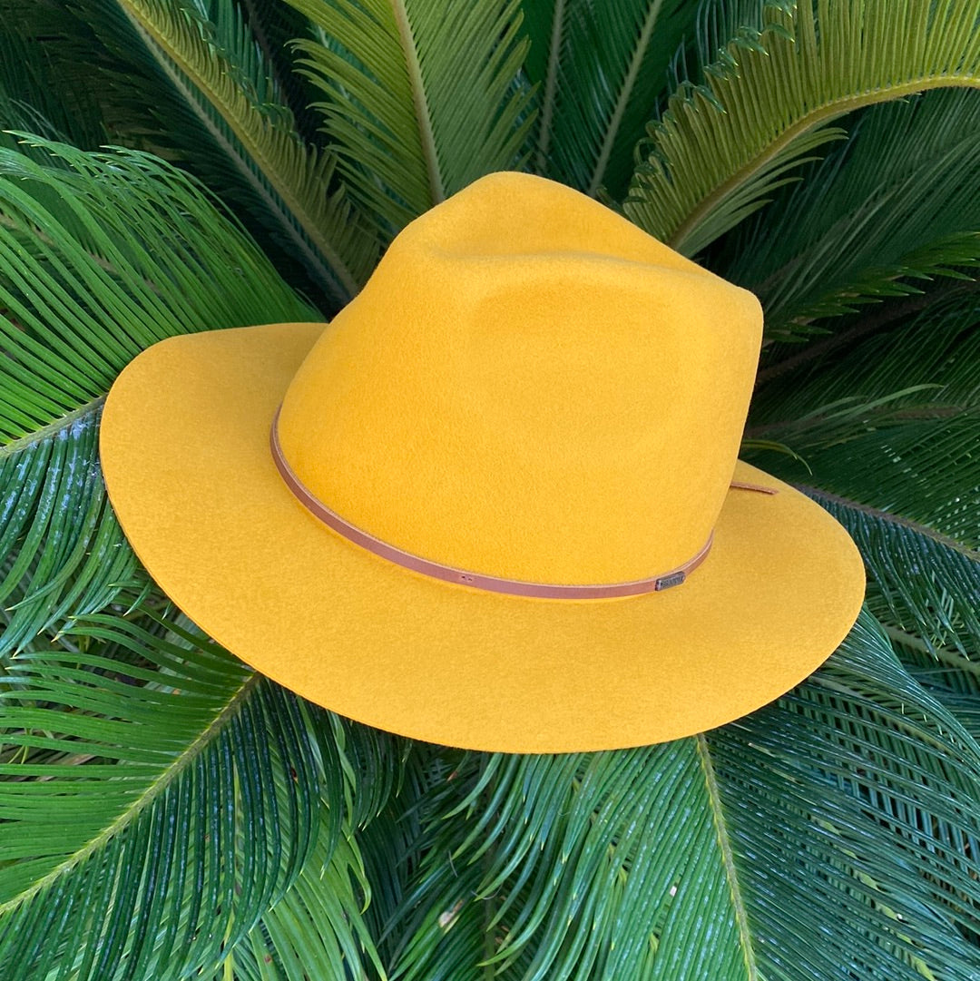 Brixton Wesley Wool Fedora - CARAVAN OUTPOST
